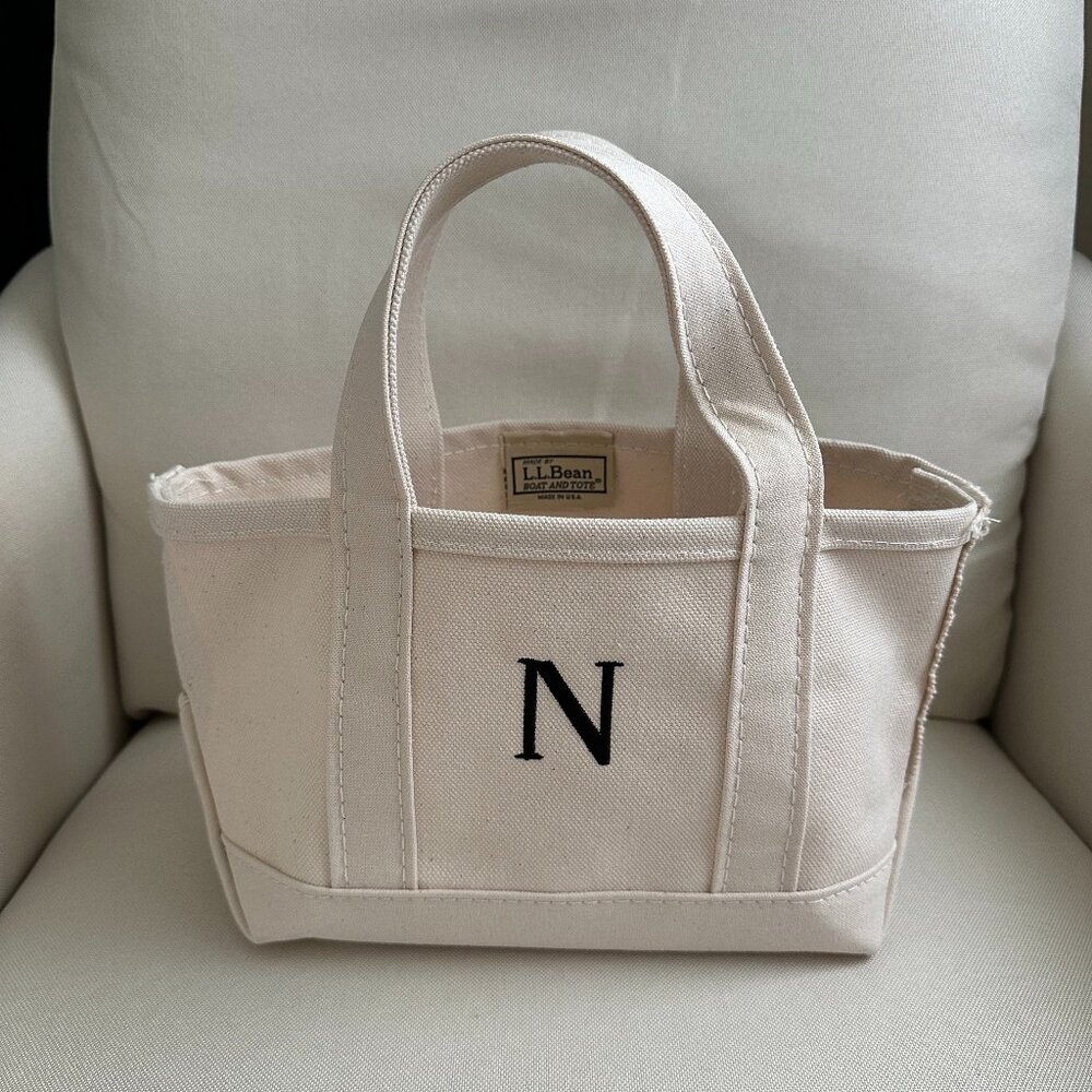 LL Bean Mini Boat & Tote